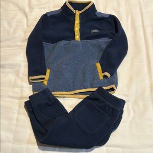 Eddie Bauer fleece set